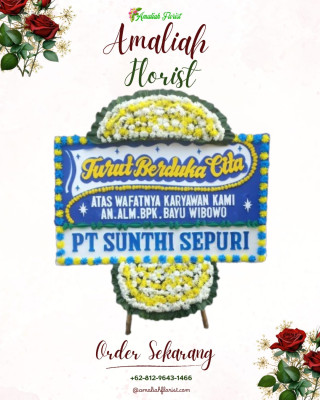 Papan Bunga Duka di Oepura